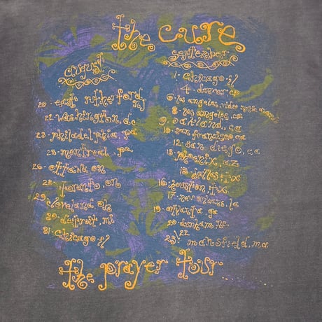 THE CURE THE PRAYER TOUR BROCKUM OSFA FITS XXL 1418