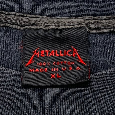 METALLICA SANDMAN OFF TO NEVER LAND 91-92 METALLICA TAG XL 0368