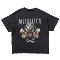 METALLICA PUSHEAD Y2K BLACK FITS XL 1356