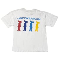 JAMIROQUAI 4 COLOR HELLTER SKELTER WHITE FITS LARGE 3424