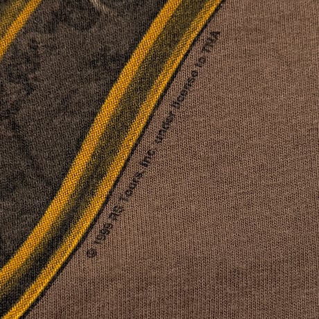 THE ROLLING STONES PADROCK TONGUE NO SECURITY TOUR BROWN MURINA LARGE 7545