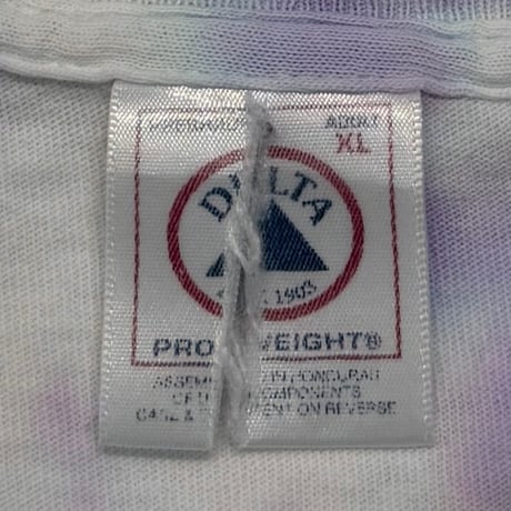 FOO FIGHTERS TOUR 1996 TIEDYE DELTA XL 1075