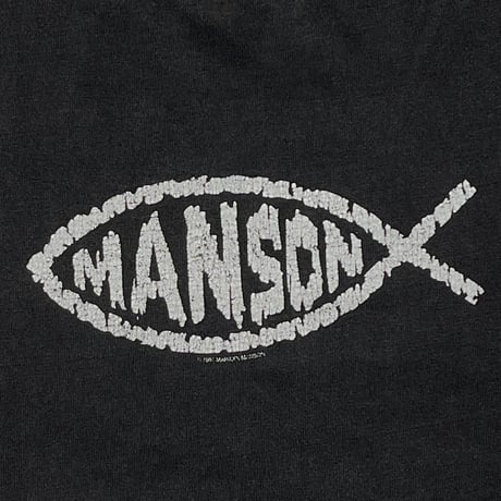 MARILYN MANSON 1997 FISH LOGO FITS XL 6989