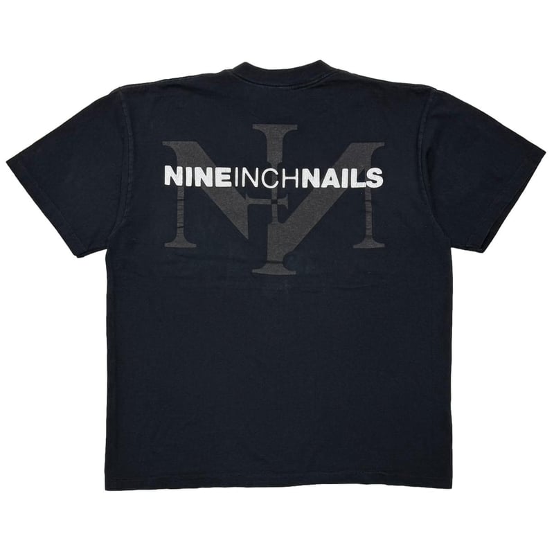 NINE INCH NAILS BOX LOGO BLACK FITS XL 1837 | g