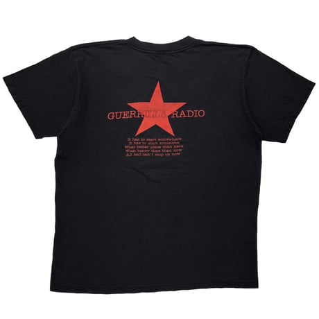RAGE AGAINST THE MACHINE GUERRILLA RADIO SQUARE LOGO GIANT LARGE 9274
