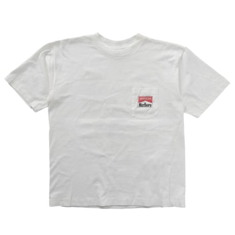 Marlboro LIZARD MAP POCKET TEE OSFA FITS XL WHITE 0978