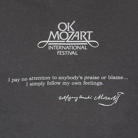 MOZART 1993 OK MOZART INTERNATIONAL FESTIVAL HANES LARGE 0934