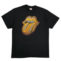 THE ROLLING STONES METAL TONGUE BRIDGES TO BABYLON WORLD PREMIERE SOLD OUT BLACK ANVIL LARGE 2392
