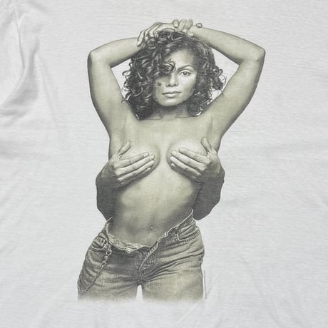 JANET JACKSON WORLD TOUR HAND BRA WHITE LARGE 1898