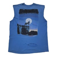 Marlboro COYOTE POCKET SLEEVELESS BLUE OSFA FITS XL 1991
