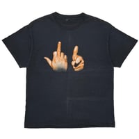 OLD&VINTAGE FUCK YOU HAND SIGN DELTA FITS LARGE 7574
