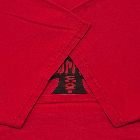WEST COAST CHOPPERS IRON CROSS LONG BEACH GILDAN XL RED 2566