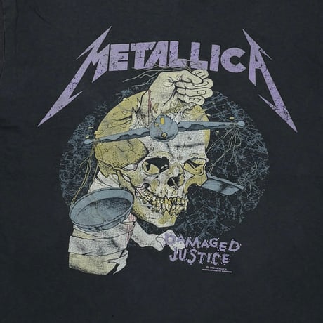 METALLICA 1988 AND JUSTICE FOR ALL METALLICA TAG XL 1258