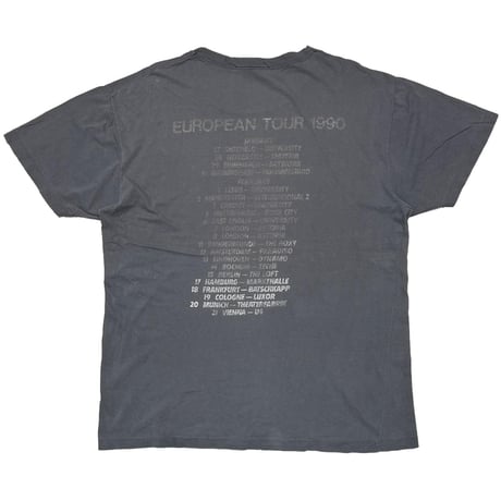 FAITH NO MORE EUROPEAN TOUR 1990 FITS XL BLACK 8629
