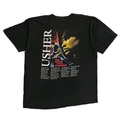 USHER THE TRUTH TOUR RAP DESIGN JERZEES XL 8833