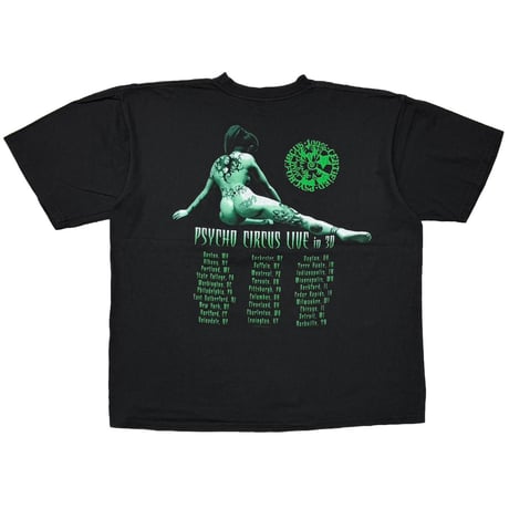 KISS PSYCHO CIRCUS LIVE IN 3D ROCK OF NATIONS GREEN HIP XXL 8189