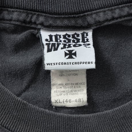 WEST COAST CHOPPERS CHROME LOGO LONG BEACH CA SS XL 9523