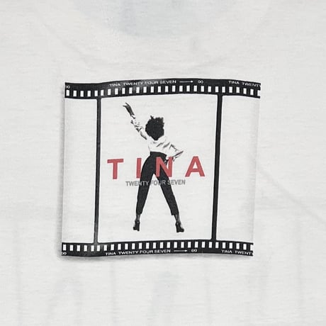 TINA TURNER TWENTY FOUR SEVEN WHITE GIANT FITS XL 4854