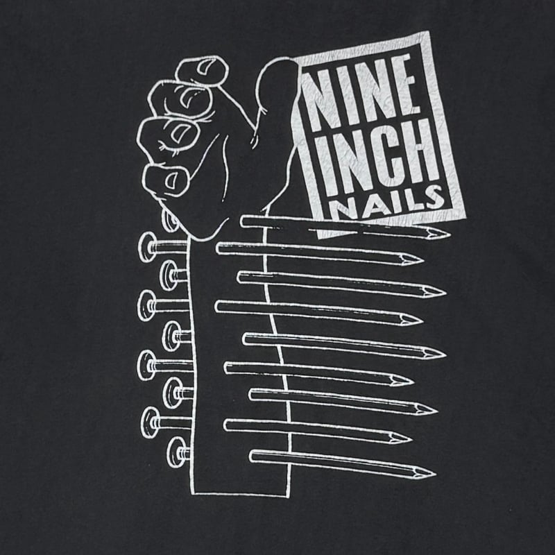 NINE INCH NAILS HAND NAILS BOOTLEG BLACK FITS X