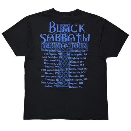 BLACK SABBATH REUNION TOUR T-AMERICA LARGE 7432