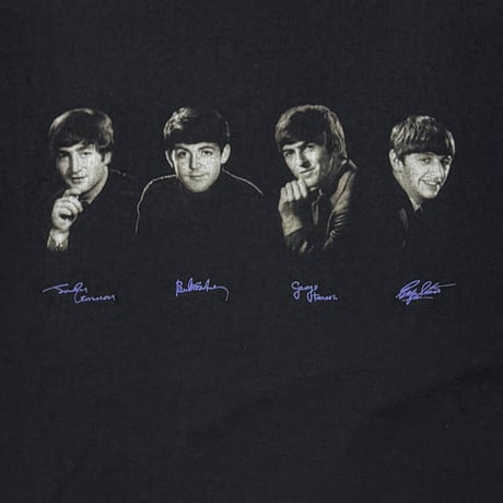 THE BEATLES MEMBER PORTRAIT & SIGN ALL SPORT LARGE 2614