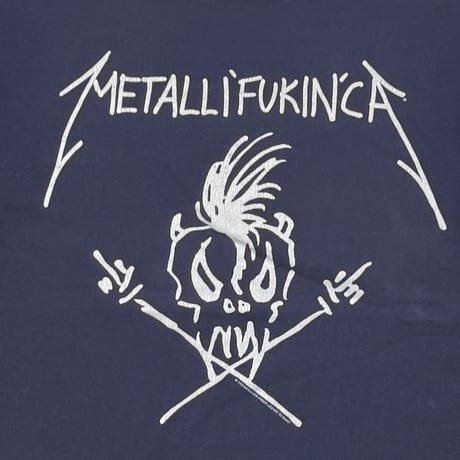 METALLICA 1993 METALLIFUKINCA NAVY FITS XL 5123
