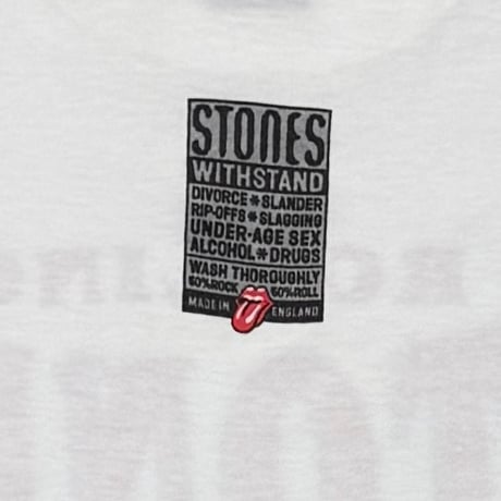 THE ROLLING STONES VOODOO LOUNGE WORLD TOUR 94/95 BROCKUM LARGE WHITE 1270