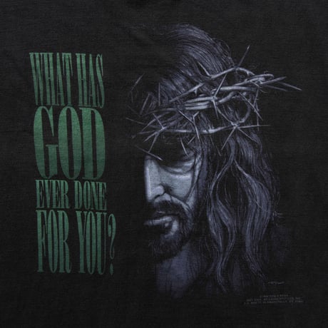 JESUS WHAT WAS GOD EVER DONE FOR YOU? BLACK XL 1648