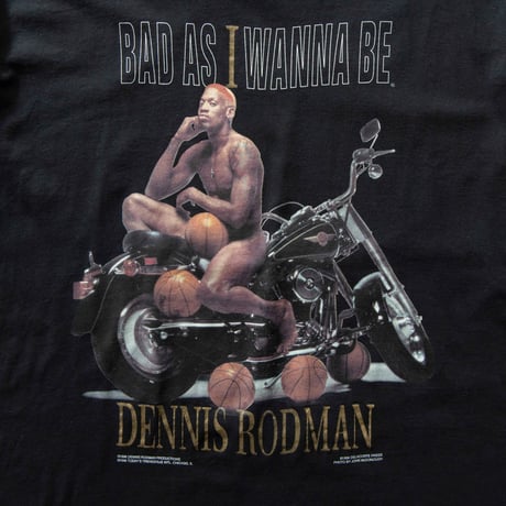 DENNIS RODMAN BAD AS I WANNA BE HARLEY MURINA LARGE 1061