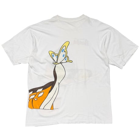 DISNEY VINTAGE BAMBI LINK PRINT FITS XL WHITE 0699