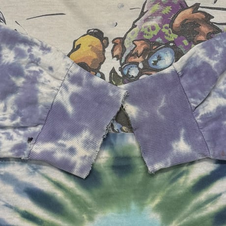 GRATEFUL DEAD 1996 SKIING OVP TIEDYE LIQUID BLUE XL 0935