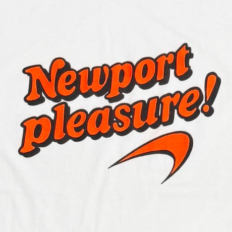 Newport ORANGE TEXT pleasure! FRUIT OF THE LOOM LARGE 6902