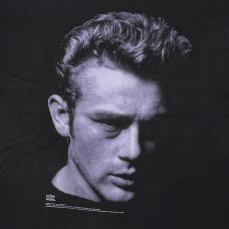 JAMES DEAN BIG FACE PURPLE BLACK HANES XL 3987