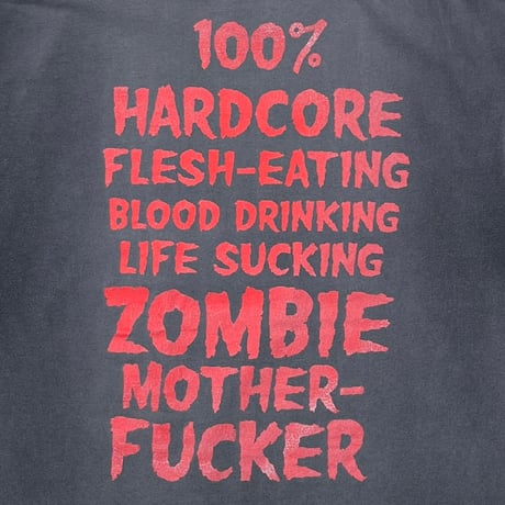 ROB ZOMBIE 100% HARDCORE FADED BLACK WINTERLAND FITS XL 8771