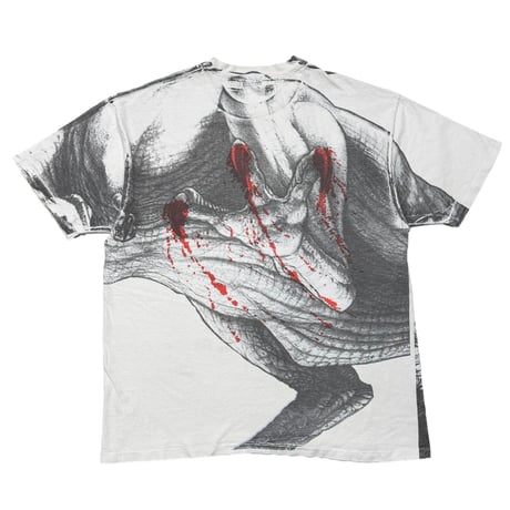 JURASSIC PARK 1993 OVP T-REX WHITE HANES XL 1742