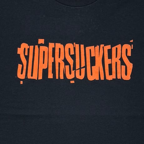 SUPERSUCKERS FRONT ORENGE LOGO FRUIT OF THE LOOM LARGE 6325