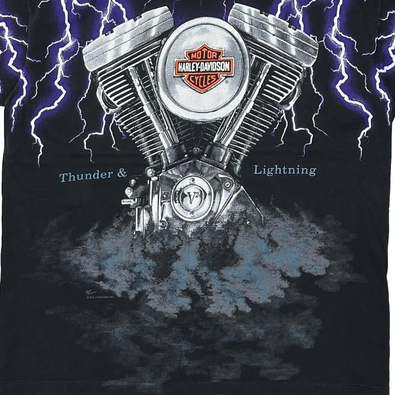 HARLEY DAVIDSON THUNDER & LIGHTNING OVP BLACK X