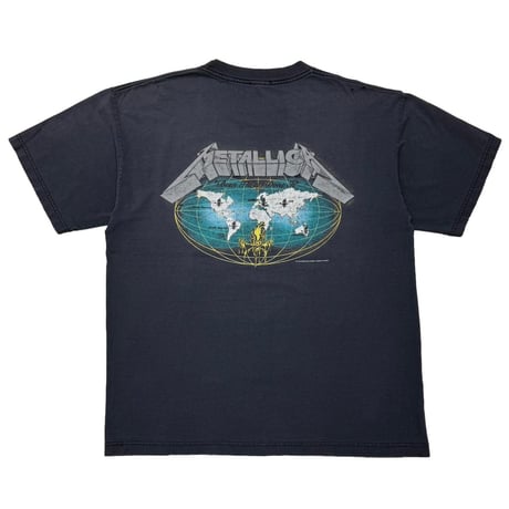 METTALLICA METALLIFUKINKA BEEN THERE DONE IT FADE BLACK FITS XL 8156