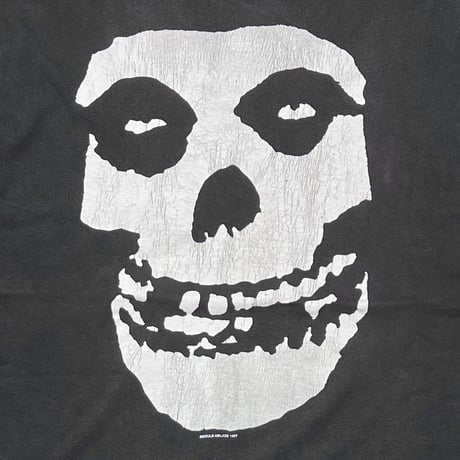MISFITS 1997 SKULL FACE MONOCHROME ALL SPORT XL 1878