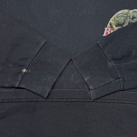 Budweiser LIZARD WRESTLING ASSOCIATION LWA LS BLACK ALSTYLE LARGE 4154