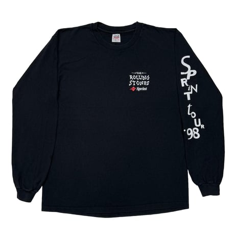 THE ROLLING STONES NAIL TONGUE SPRINT TOUR LS ANVIL XL BLACK 2530