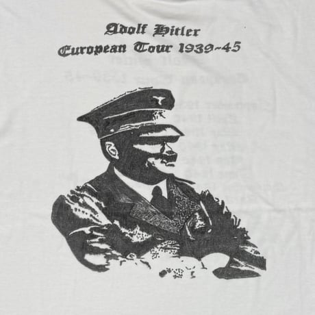 OLD&VINTAGE ADOLF HITLER PORTRAIT WHITE FITS XL 1694