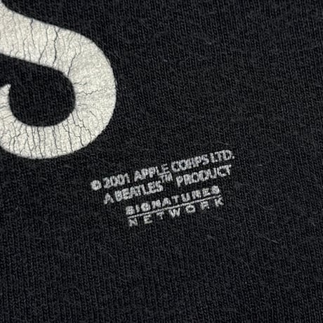 THE BEATLES MEMBER FACE NAME 2001 ALSTYLE XL BLACK 1785