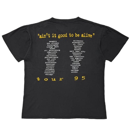 SLASH AIN'T IT GOOD TO BE ALIVE? TOUR 1995 BROCKUM LARGE 1764
