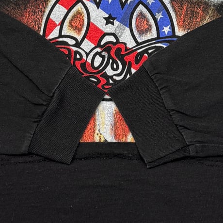AEROSMITH JUST PUSH PLAY SORAYAMA AMERICAN FLAG BOOTLEG LS FITS XL 8740