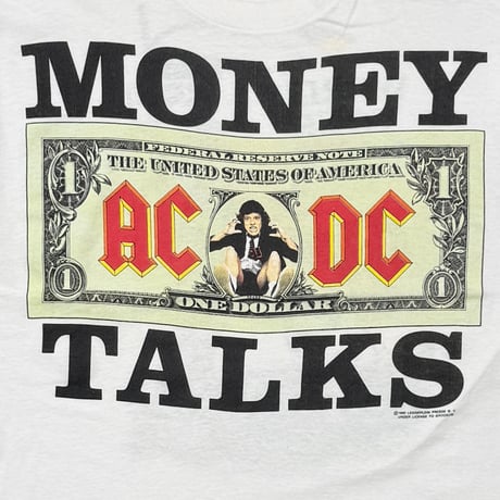 AC/DC 1990 MONEY TALKS BROCKUM LARGE 1569