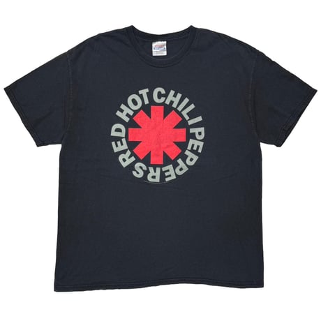 RED HOT CHILI PEPPERS 2008 RED GREEN LOGO HANES XL 0760