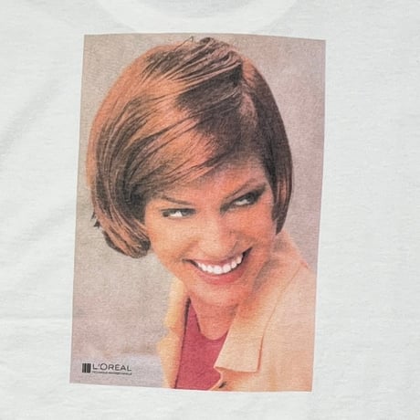 LOREAL MILLA JOVOVICI PORTRAIT WHITE HANES XL 8545