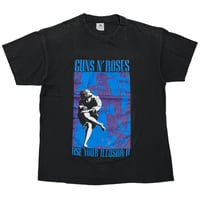 GUNS N' ROSES USE YOUR ILLUSION Ⅱ TOUR HAND TEX XL 1984