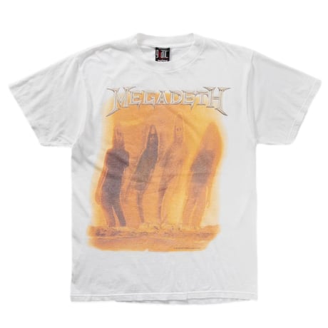 MEGADETH WE ARE TJE DAMNED OF ALL THE WORLD... 1994 GIANT BY TULTEX LARGE 7734